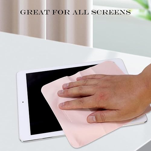 Miniatura 3 de PERFECTSIGHT Paños de limpieza de microfibra para electrónica 4 unidades Limpia lentes, gafas, pantallas, cámaras, teléfono celular, lentes,