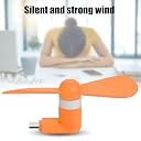 Drumstone (𝐋𝐢𝐦𝐢𝐭𝐞𝐝 𝐎𝐟𝐟𝐞𝐫 𝐓𝐨𝐝𝐚𝐲 Compact USB Mini Fan for Smartphones, Travel-Friendly OTG Support for Android, Convenient Summer Essential for Outdoor 𝟏𝟓 𝐘𝐄𝐀𝐑𝐒 𝐖𝐀𝐑𝐑𝐀𝐍𝐓𝐘 gallery image
