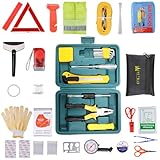 WETBAS Car Automotive Replacement Starter Solenoid Repair Kits, with Reflective Warning Triangle