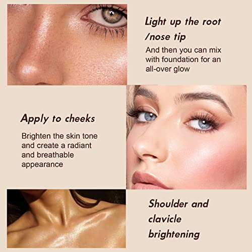 Dageda Cream Blush Makeup Stick, Matte Blush Stick For Cheeks And Lip Tint, Waterproof Shimmer Blush Stick Makeup Dewy Finish, Lightweight Blush Face Stick Face Cosmetics Gift For Girls And Women (04) #TOP4