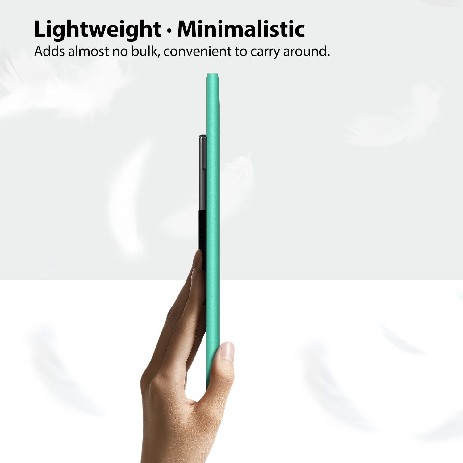 TiMOVO Case Compatible for Remarkable 2 Tablet, Multiple Viewing Angles Folding Case with Pen Holder Compatible with Remarkable 2 Paper Tablet 10.3" 2020 Released, Soft Blue