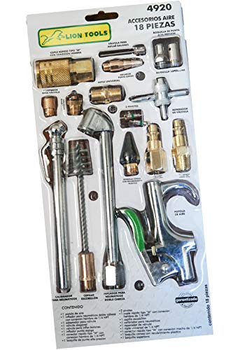 La Mejor Selección de Sargento para aire disponible en línea. 35 Accesorios Para Compresor De Aire Llantas Neumaticos 18 Piezas