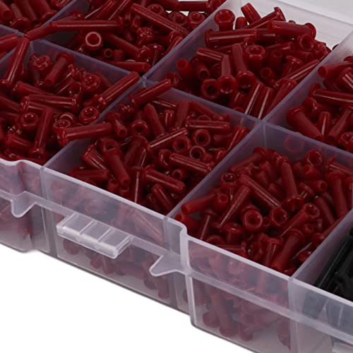 Topyond 1500Pcs Badminton Grommets, Universal Badminton Racket Racquet Grommets, Assortment Kit for Single and Double String, Badminton String Protector Set for Badminton Enthusiasts - Thumbnail 6