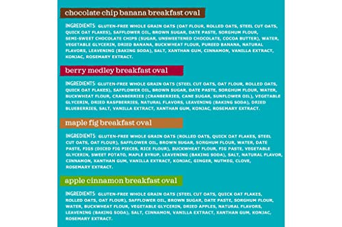 Enjoy Life Chewy Bars, Soy free, Nut free, Gluten free, Dairy free, Non GMO, Cocoa Loco, 6 Boxes (30 Bars) & Gluten Free Nut Free & Vegan Breakfast Cookies Variety Pack, 4 Count Boxes, 20 Bars - Thumbnail 6
