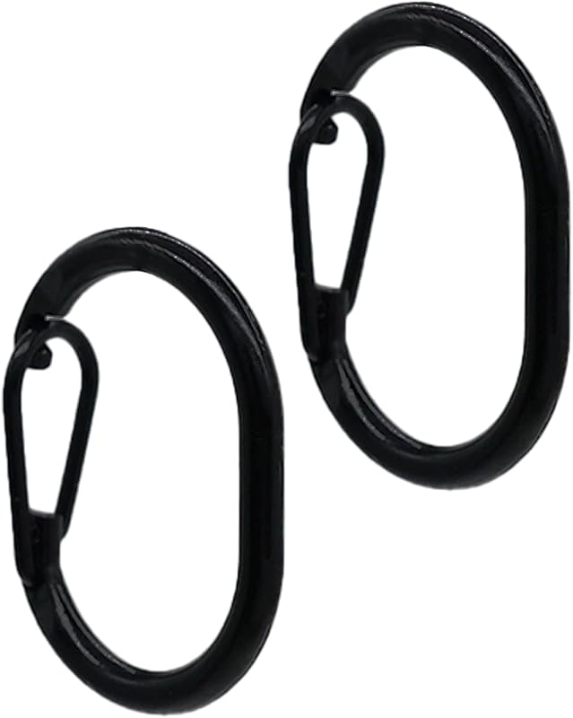 Clips D para Plaquinha de Identificação em Coleira de Gatos e Cães DORUI 0326, Pacote com 2