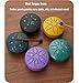Portable 3-Inch Steel Tongue Drum with 6 Notes, Includes Mallets, Songbook & Carry Bag - Handpan Instrument for Music Therapy, Meditation, Yoga and Relaxation(Black 2)
