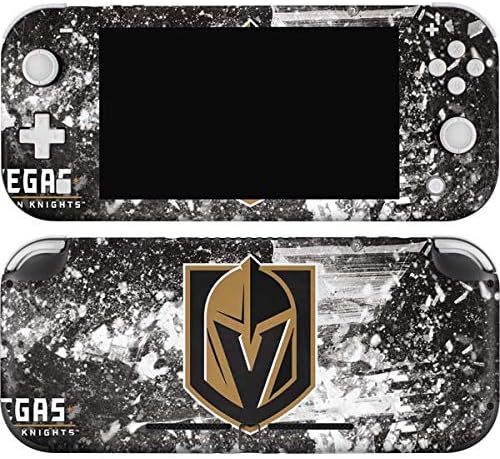 Skinit Decal Gaming Skin Compatible with Nintendo Switch Lite - Officially Licensed NHL Vegas Golden Knights Jersey Design