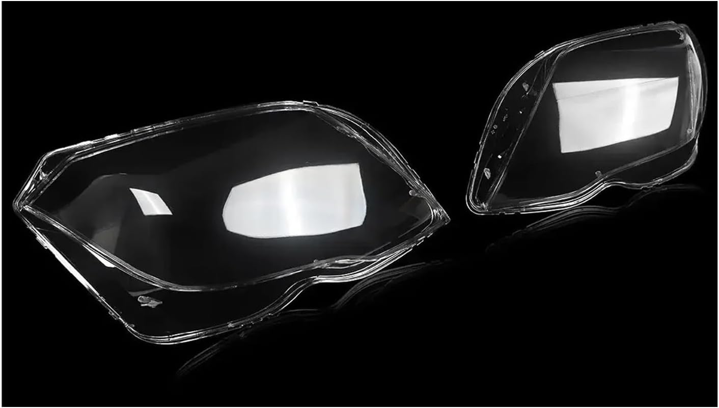 Left & Right For mercedess GLK350 GLK300 X204 13-15 Headlight Lens Cover Clear