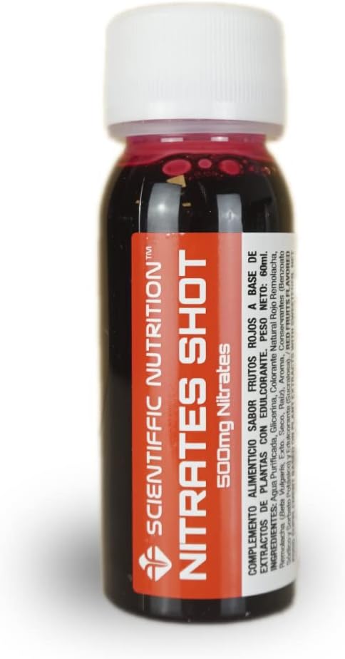Scientiffic Nutrition Nitrates Shot, 60 ml vial with beetroot juice