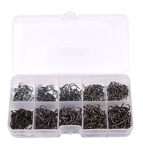 Futaba Carbon Steel Fishing Hook Tackle Box - Silver - Pack of 600 (B06Y4GL9HZ) Amazon Price History, Amazon Price Tracker
