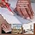 Kapro - 308 Straight Edge Ruler - ?” and 1/16” Increments - Contractor Grade - With Wear Resistant Printing - For Carpentry, Drywall, Drafting - Anodized Aluminum - 24 Inch