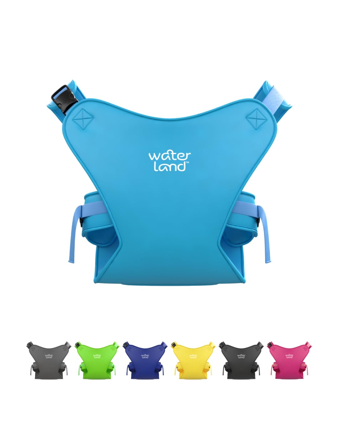 Salviette per neonati – Innovativo seggiolino per acqua e terra – Cintura impermeabile per neonati con cinghie regolabili, sedile leggero per piscina e spiaggia