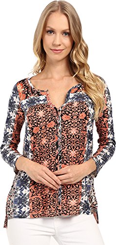 Lucky Brand Women's Multi Printed Top
