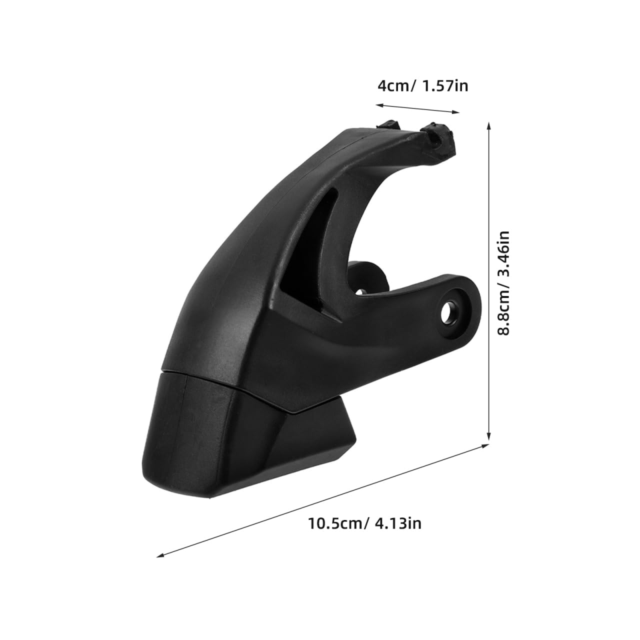 UPKOCH Patines Tope De Freno Universal Repuesto Pastilla Bloqueo 4.13x3.46x1.57 Pulgadas
