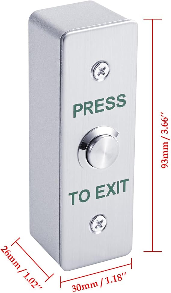 Door Access Control System Inswinging 600lbs Magnetic Lock Kit Build-in Alarm Beeper with ZL Bracket Remote Controller Exit Button