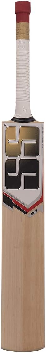 SS Kashmir Willow Leather Ball Cricket Bat, Exclusive Cricket Bat for Adult Full Size with Full Protection Cover