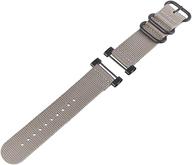 Watch Wrist Band Compatible with Suunto Core, Premium Woven Nylon Canvas Strap Replacement Kit, 24mm Sport Strap, Lugs Adapter, Threadlocker, Screw Tools