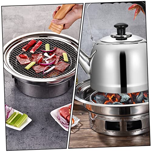 Barbecue de cuisson en acier inoxydable résistant pour activités extérieures - 5