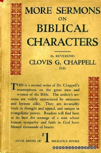 More Sermons on Biblical Characters B000O28PKG Book Cover