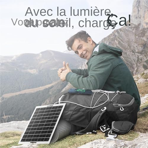 Panneau solaire portable chargeur USB DC pour ordinateur