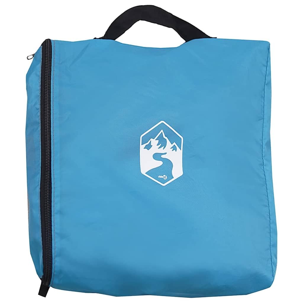 Aufbewahrungstasche 4er Set Grau Blau 24 x 16 x 24 cm Oxford Outdoor Camping Zelt Zubehör, leicht, langlebig, ideal für Trekking, Wandern, Festival und Bushcraft