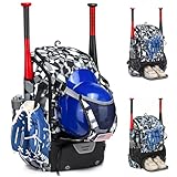 GOTECH Softball Bag for Youth & Adults, Baseball Bag with Fence Hook,...