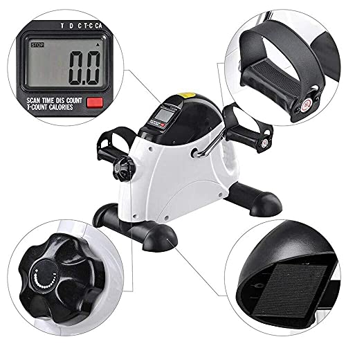 Vélo pas à pas d'intérieur mini machine d'exercice à pédale écran LCD