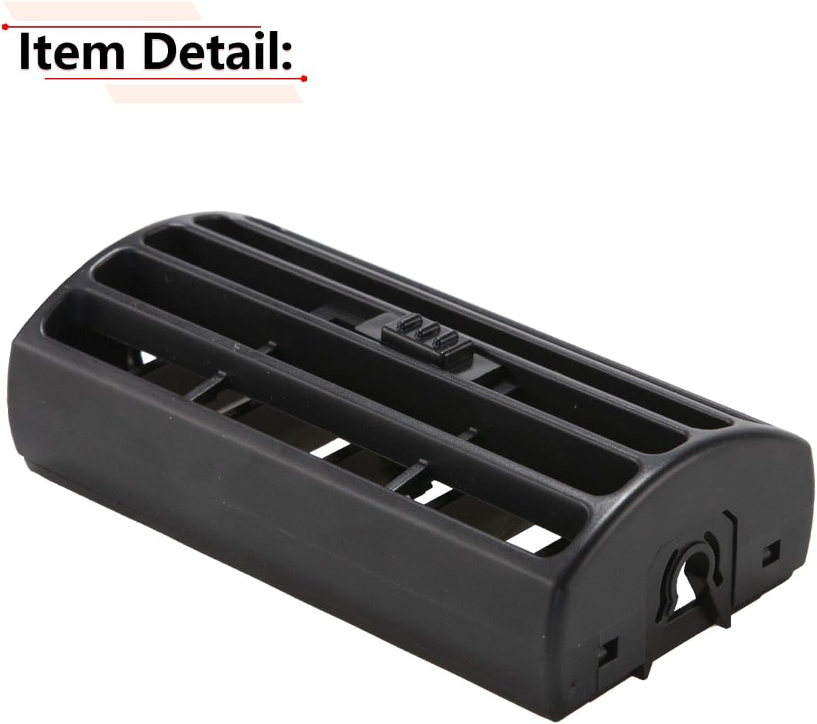 RLB-HILON 2PCS Dashboard Air Vent Compatible with Chevy Express 1500 2500 3500 1996-2023 & S10 1994 1995 1996, for GMC Savana 96-23 & Sonoma 94 95 96