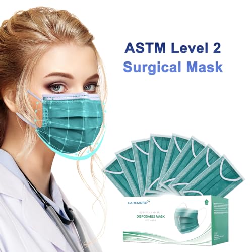 Caremore FZLFM20060901 4 Ply Disposable Face Mask Protective thumb #1