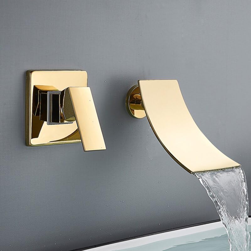 Grifo de lavabo con chorro de cascada para un flujo suave y control monomando