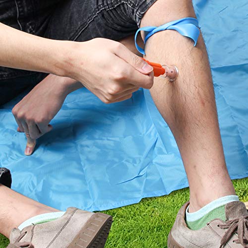 Ahier Venom Extractor, Snake Bite Kit, Camping, Hiking And Backpacking First Aid Supplies, Bite Extractor Kit, Equipped With Cardiopulmonary Resuscitation Mask #TOP3
