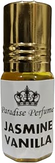 Paradise Perfumes & Gems Jasmine Vanilla Gorgeous Creamy Roll On Fragrance Perfume Oil 3ml 6ml 12ml Amazing Scent Vegan & Cruelty-Free Alcohol-Free PPG (6ml)
