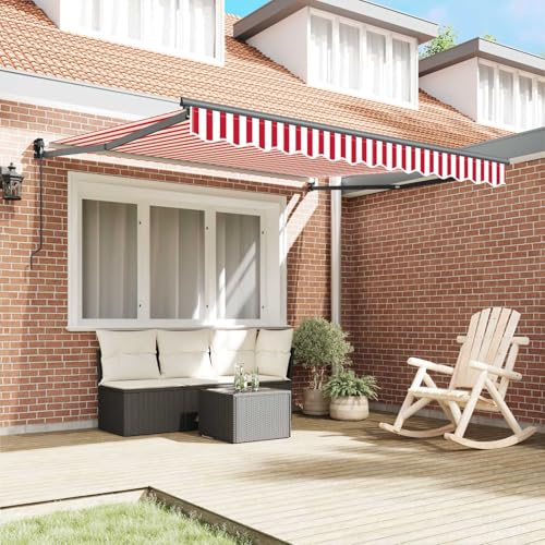Auvent rétractable pour terrasse et jardin abri soleil manuel - 4