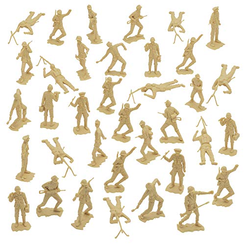 image for BMC Toys BMC Classic MPC German Plastic Army Men - Tan 36pc WW2 Soldie