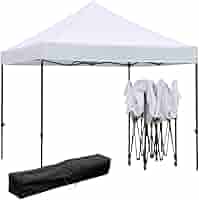 Gazebo Professionale A.M.C. 3x3 Metri - PVC, Struttura Metallo, Richiudibile A Fisarmonica, Impermeabile