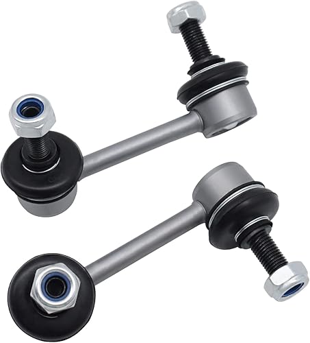 Vista 186 de Varillas de barra estabilizadora delantera izquierda y derecha de aleación de zinc-níquel de 13.82 pulgadas para Sonata 2011-2012, Optima 2011-2012