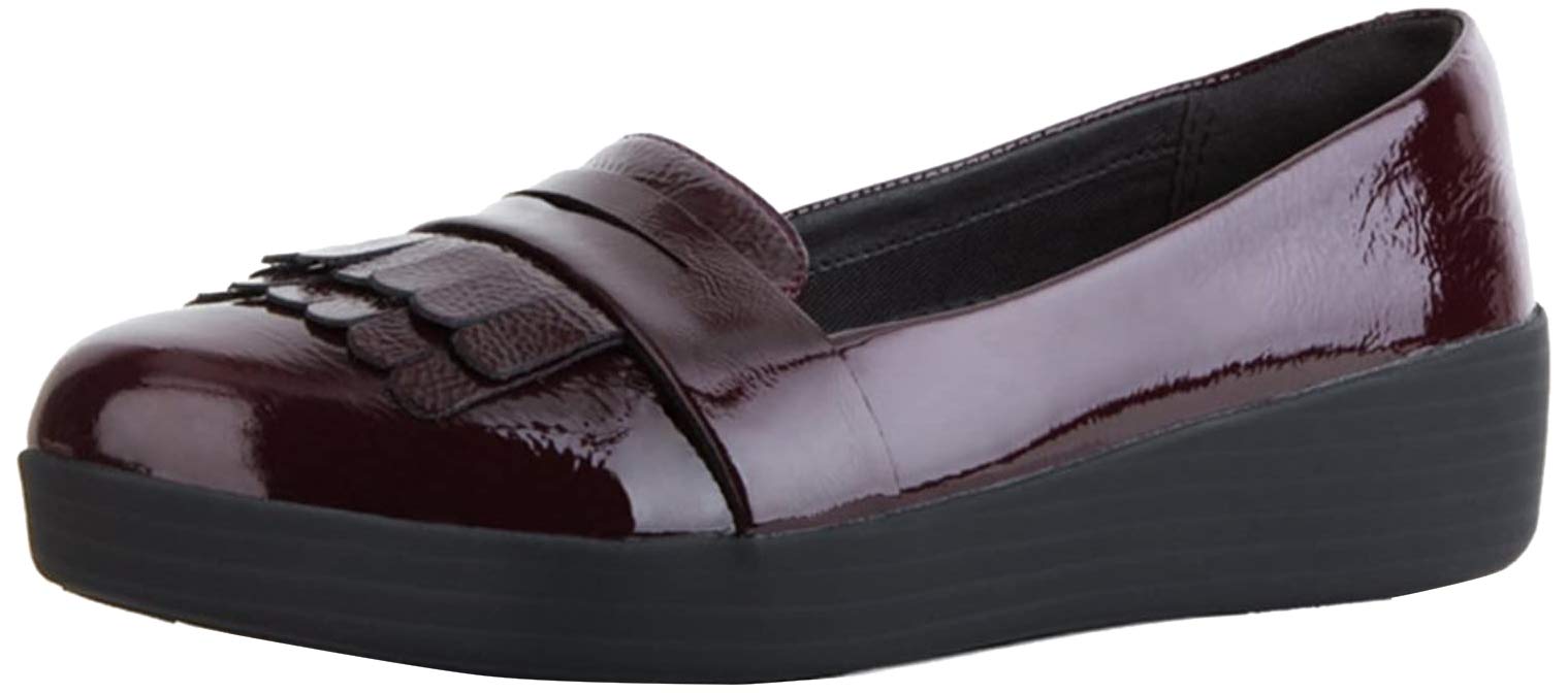 FitFlop Women's Fringey Sneakerloafer Ballet Flat