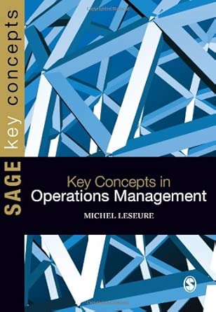 Key Concepts in Operations Management book cover