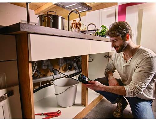 Bosch inspection camera UniversalInspect (Ø8mm endoscope camera for high-quality color images with flexible 0.95m length and integrated memory function)