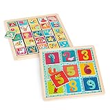 Magnetic Wooden Puzzles for Learning Fun