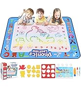 Toys for 2-10 Year Old Boys Girls, Luckades Water Drawing Mat for Kids Age 2-8 Kids Gifts Educati...