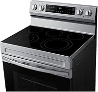 Vista 8 de Samsung NE63A6511SS - Cocina eléctrica independiente Smart de 6.3 pies cúbicos en acero inoxidable