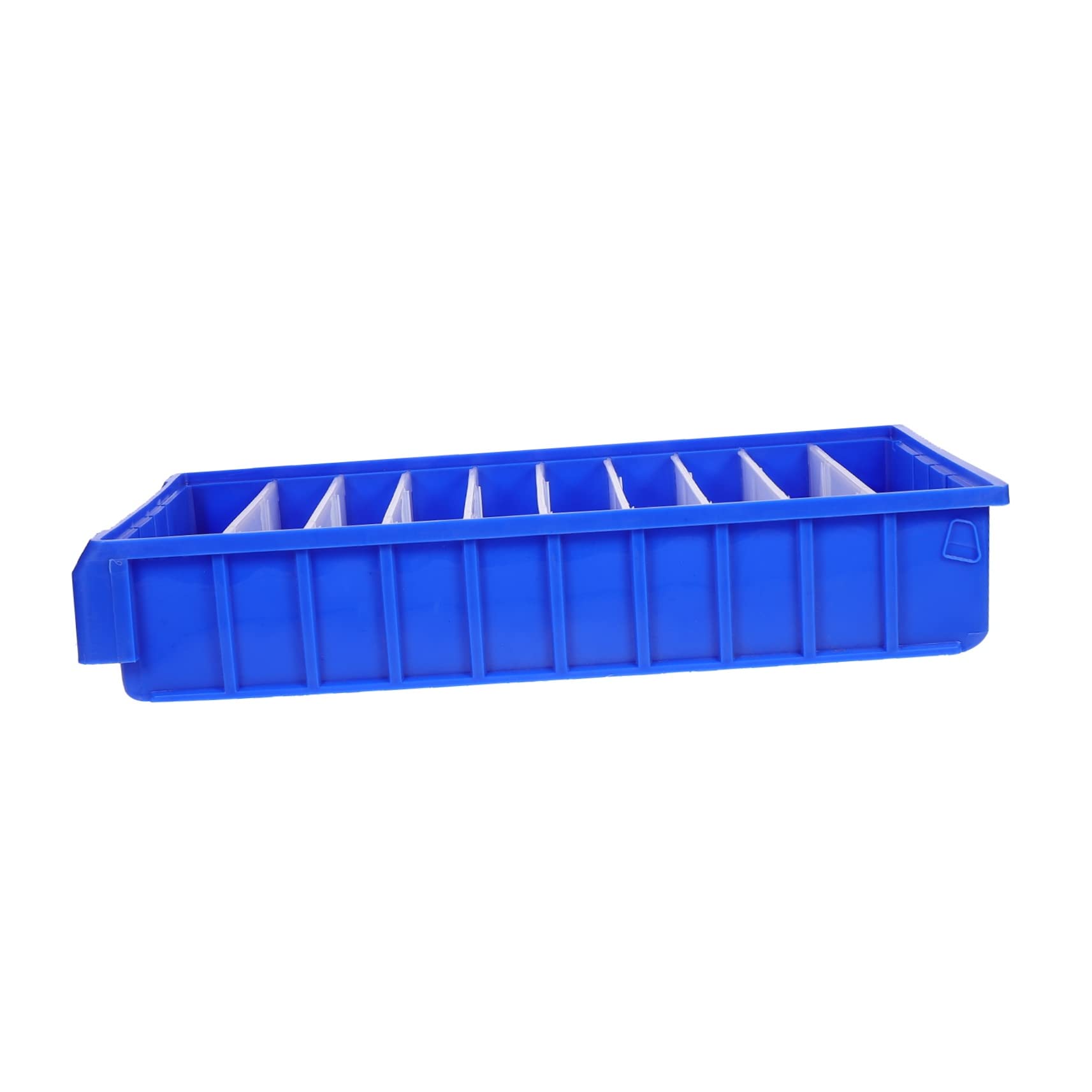 Homoyoyo Boîte de Rangement pour Vis Bleu en Polyéthylène, Compartimentée