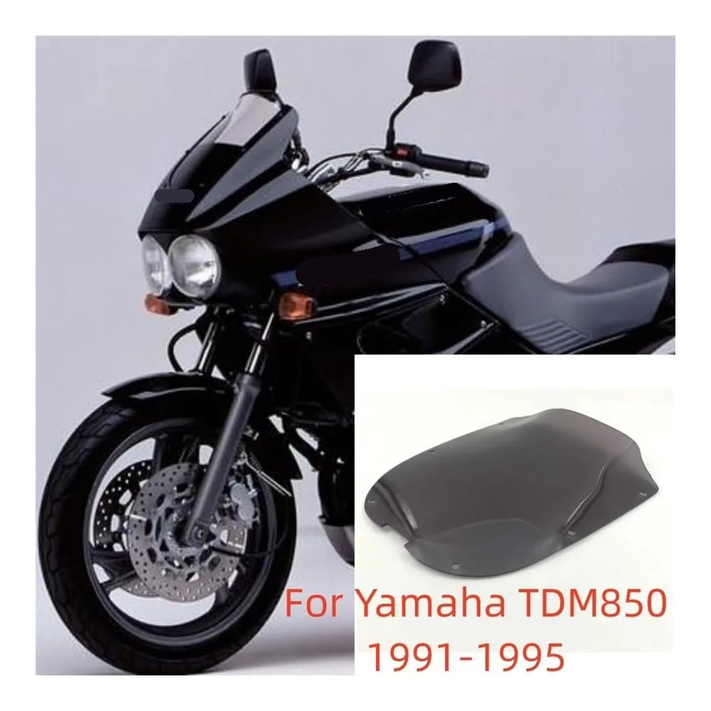para Ya&maha TDM 850 1991 1992 1993 1994 1995 Protector De Parabrisas Delantero De Motocicleta Deflector A Prueba De Viento Interceptor De Viento Visera Parabrisas