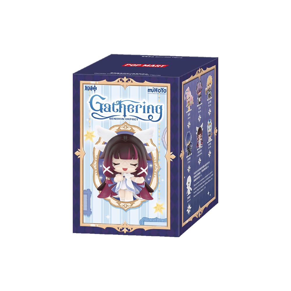 Figuras Genshin Impact Gathering Chibi Series (caixa única