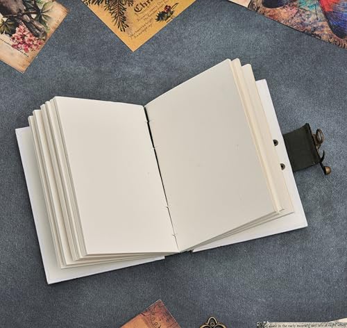 Image of Handmade Butterfly Journal | Vintage Diary with Metal Lock | 5x7 Inch Recycled Paper Notebook for Writing, Sketching & Gifting
