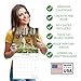 2026 St Bernard Calendar - Dog Breed Wall Calendar - 12 x 24 Open - Thick No-Bleed Paper - 14 Month Planner Organizing & Planning