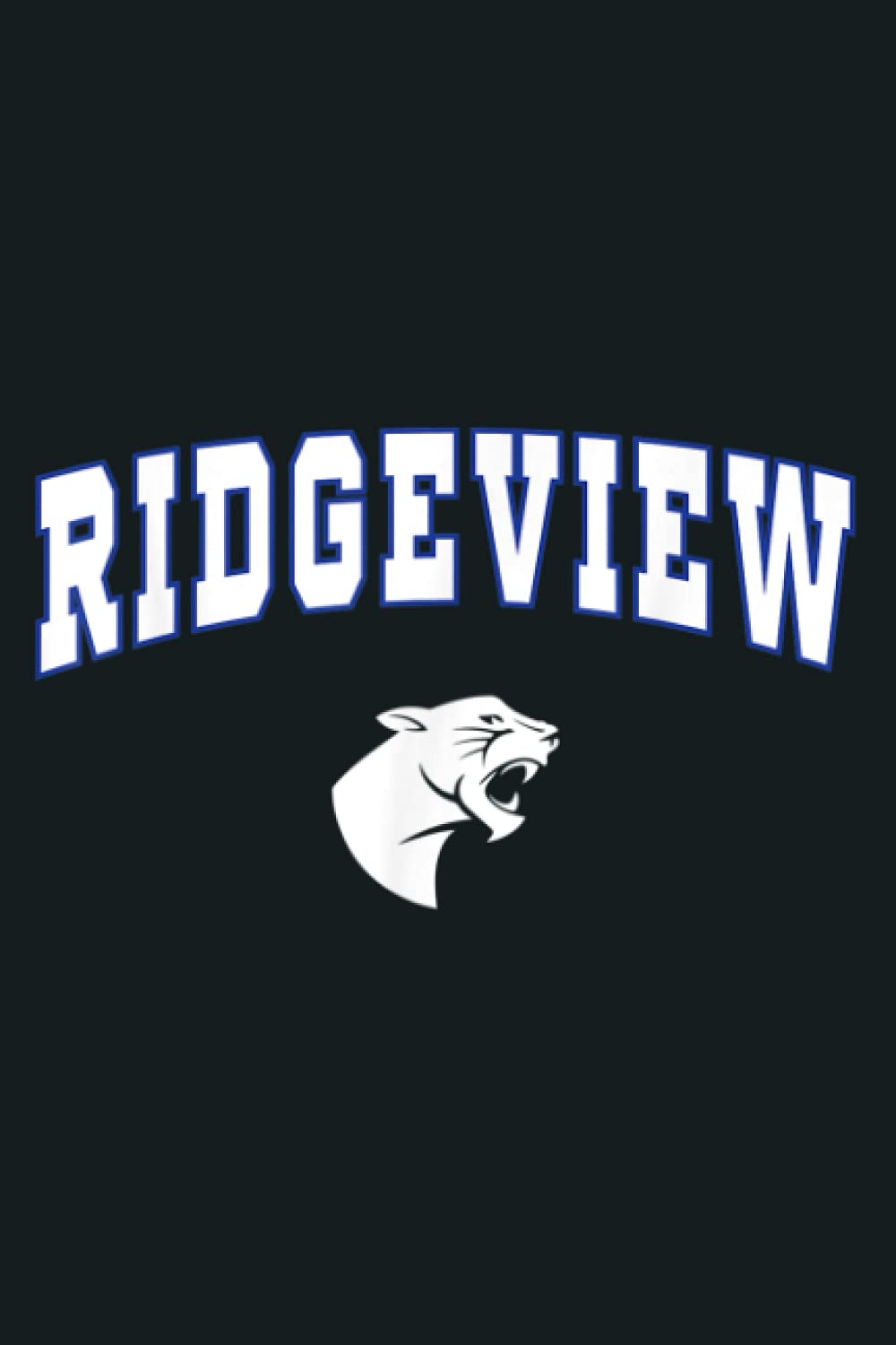 Ridgeview High School Panthers: Notebook Planner - 6x9 inch Daily Planner Journal, To Do List Notebook, Daily Organizer, 114 Pages