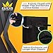 Clicks Depot Outdoor TV Cover 52 to 55 inches with Bottom Cover, Heavy Duty, Waterproof Thick Fabric, Weatherproof Outdoor TV Enclosure for Outside TV