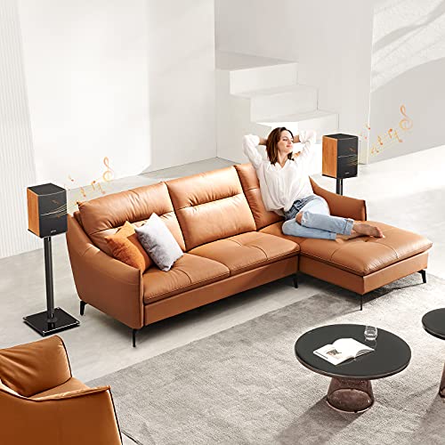 image for Perlegear Universal Speaker Stands for Surround Sound up to 22lbs - 28